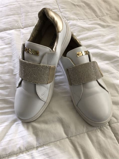 michael kors ivy candy|Michael Kors Ivy Candy White Slip on Sneaker Low Top Muted.